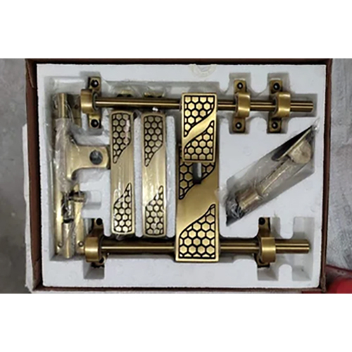 Brass Printed Door Kit - Color: Brown