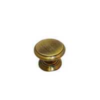 Brass Cabinet Knobs - Polished Brass Material, Golden Finish | Elegant Door Fitting Solution