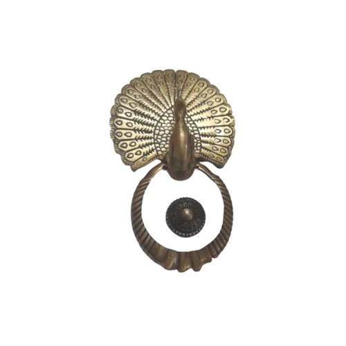 Brass Peecock Door Knob