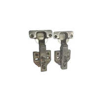 Soft Close Hydraulic Hinges - Stainless Steel, 2 Inch Size, Polished Silver Finish | Smooth And Quiet Door Closing Mechanism, Easy Installation For Interior And Exterior Use