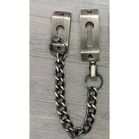 Modern Brass Door Chain - Stainless Steel, Different Sizes , Polished Silver Finish, Ideal For Residential And Commercial Use