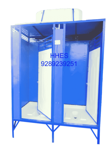 02 FRP Portable Toilet Cabin (Indian Style)