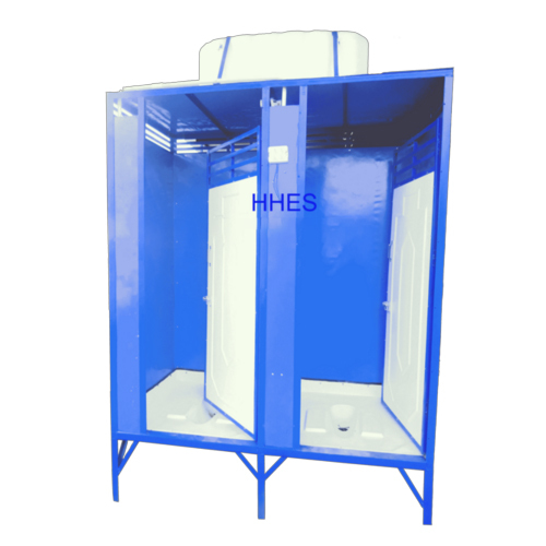 02 FRP Portable Toilet Cabin (Indian Style)