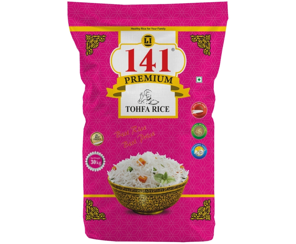 141 Tohfa Rice Silky - Color: White
