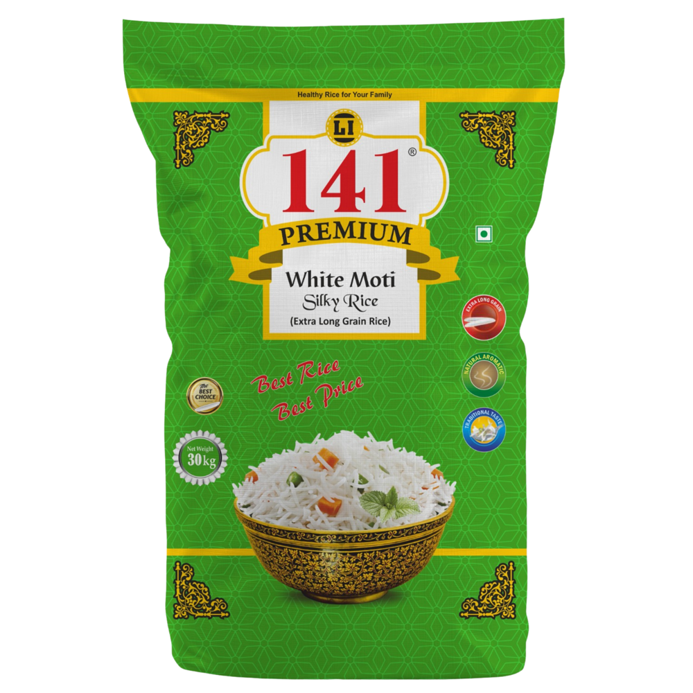 White Moti Silky Rice