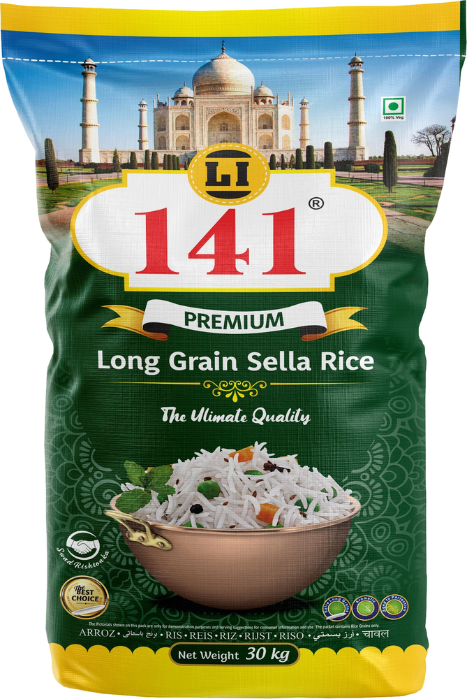 Long Grain Sella Rice - Color: White