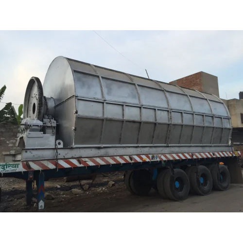 15 Ton Waste Tyre Recycle Pyrolysis Machine - Material: Mild Steel