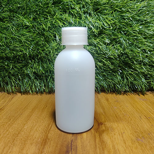 100 Ml Dry Syrup Bottle Set - Plastic Material, 100 Ml Size, White Color | Ideal For Pharmaceutical Industrial Use, Warranty Included