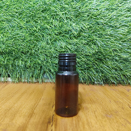 30 ML AMBER ROUND PET BOTTLE