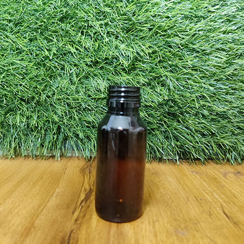 60 ML AMBER ROUND PET BOTTLE