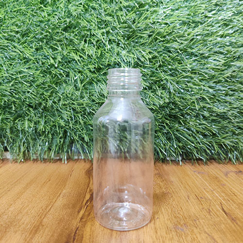 100 ML CLEAR ROUND PET BOTTLE