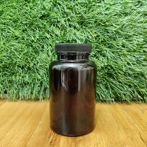 250 Cc Pet Tablet Container With Cap - Plastic Material , Rigid Hardness, Transparent Color, Warranty Included