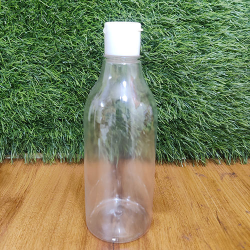 500 Ml Clear Round Pet Bottle - Color: Transparent