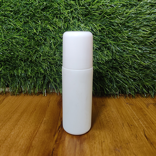 75 Ml Roll On Bottle Set - Plastic, 75 Ml Hdpe Size, Rigid White Design | Warranty Included, Durable & Versatile Bottle Solution