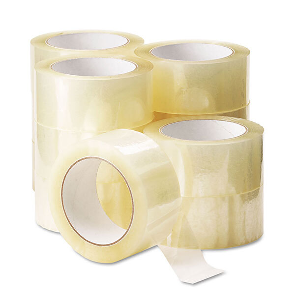 Syntel Bopp Tape - 12mm To 100mm, Transparent/brown/printed Colors | High-quality, Moisture & Uv Resistant, Strong Adhesive