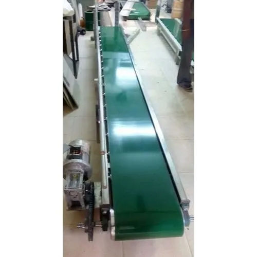 Material Handling Conveyor - Color: Green