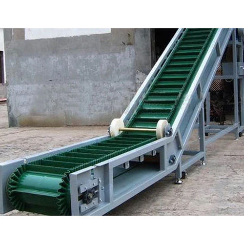 Ss Incline Belt Conveyor - Color: Green