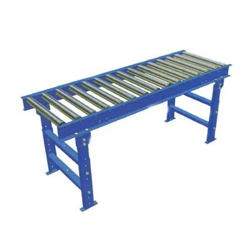 Gravity Roller Conveyor - Color: Blue