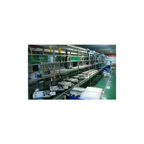 Mobile Phone Automation Assembly Line - Color: Silver