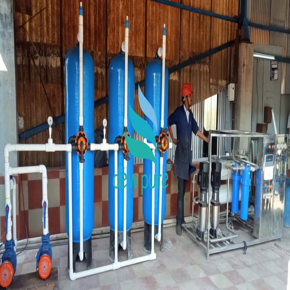 Industrial Reverse Osmosis Plant - Stainless Steel, Full Automatic Operation, Electric Drive, 99% Water Purity, Ground Water Purification