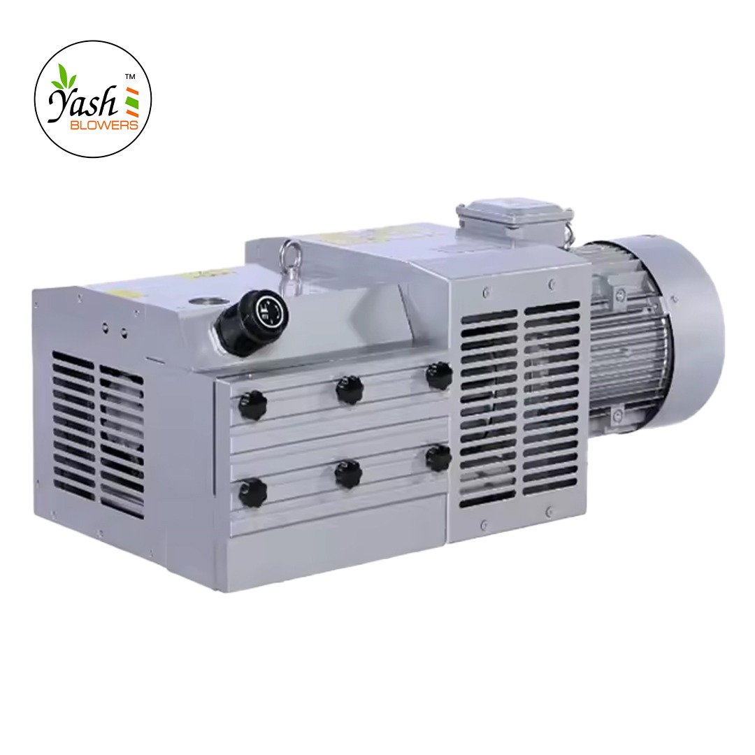 Dry Vacuum Pump - Iron Standard Size , Silver Finish , Electric Power For Industrial And Submersible Applications