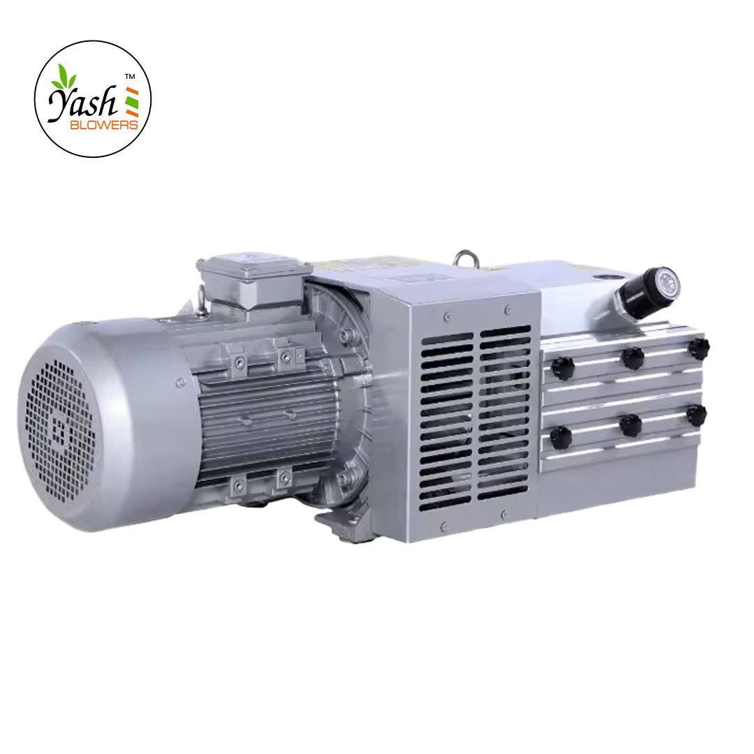 Dry Vacuum Pump - Iron Standard Size , Silver Finish , Electric Power For Industrial And Submersible Applications