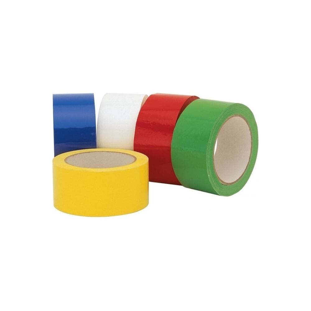 Color Tape - Bopp, 12mm To 100mm Width | High-strength Adhesive, Vibrant Colors, Tear And Moisture Resistant