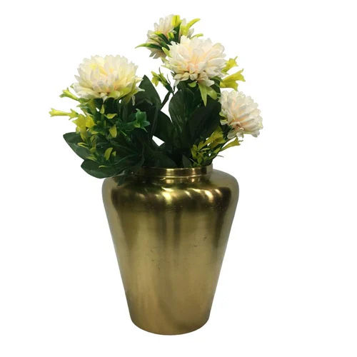 2491 Iron Flower Vase - Height: 10 Inch (In)