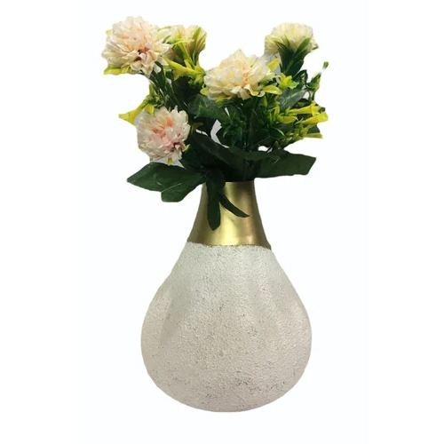 2493 Iron Flower Vase - Height: 10 Inch (In)