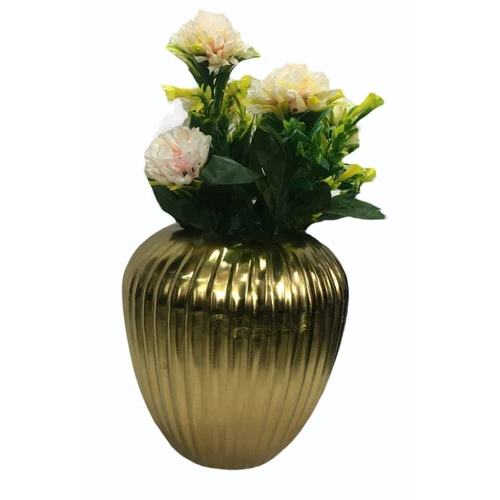 2497 Iron Flower Vase - Height: 8 Inch (In)