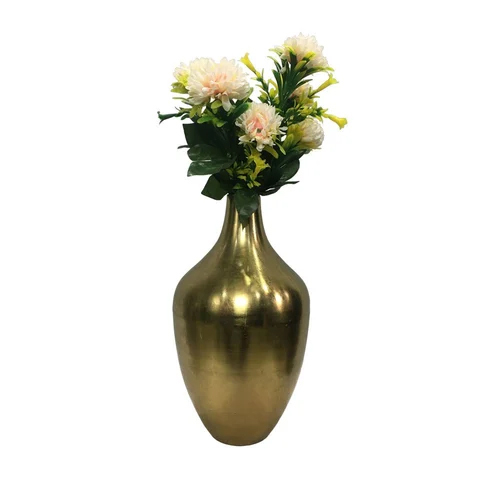 2499 Iron Flower Vase - Height: 12 Inch (In)