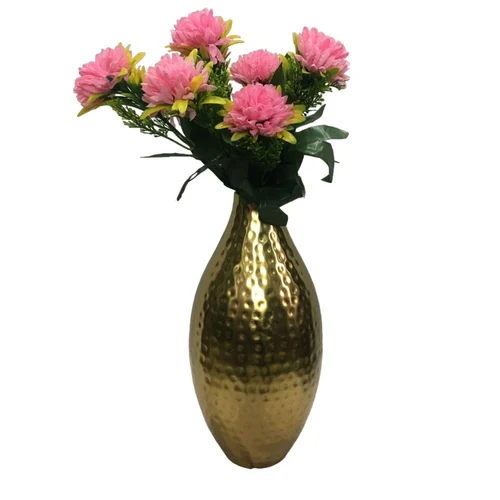 2503 Iron Flower Vase - Height: 12 Inch (In)