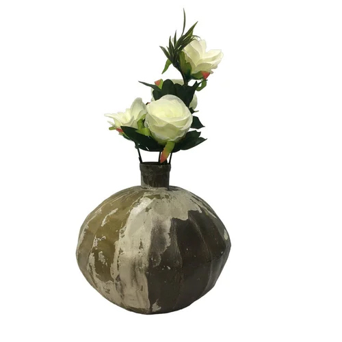 2509 Iron Flower Vase - Height: 5 Inch (In)