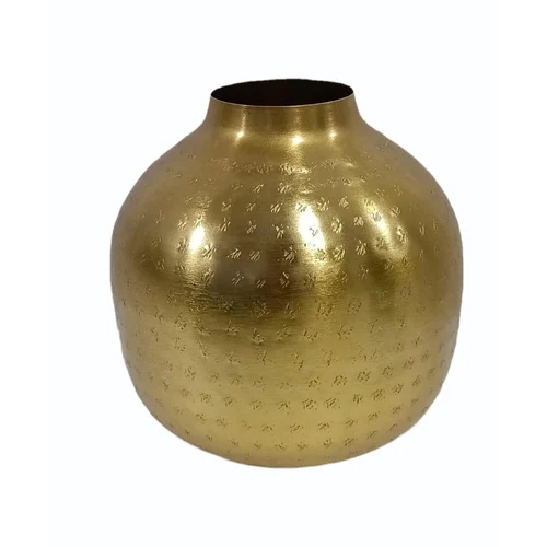 1634 Iron Flower Vase - Height: 5 Inch (In)