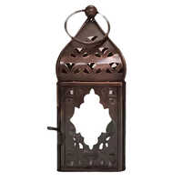 15inch Brown Iron Hanging Lanterns