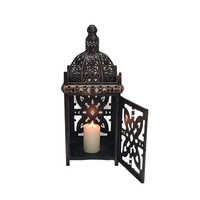 Dark Brown Iron Hanging Lanterns