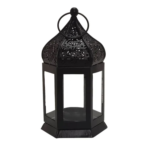 Black Iron Hanging Lantern