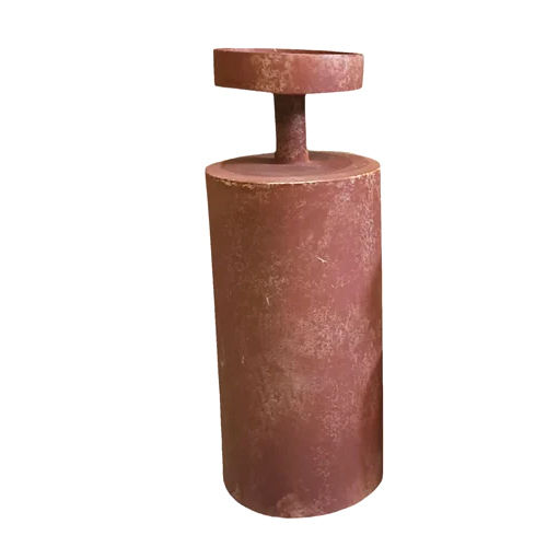 20Inch Terracotta Iron Candle Holder