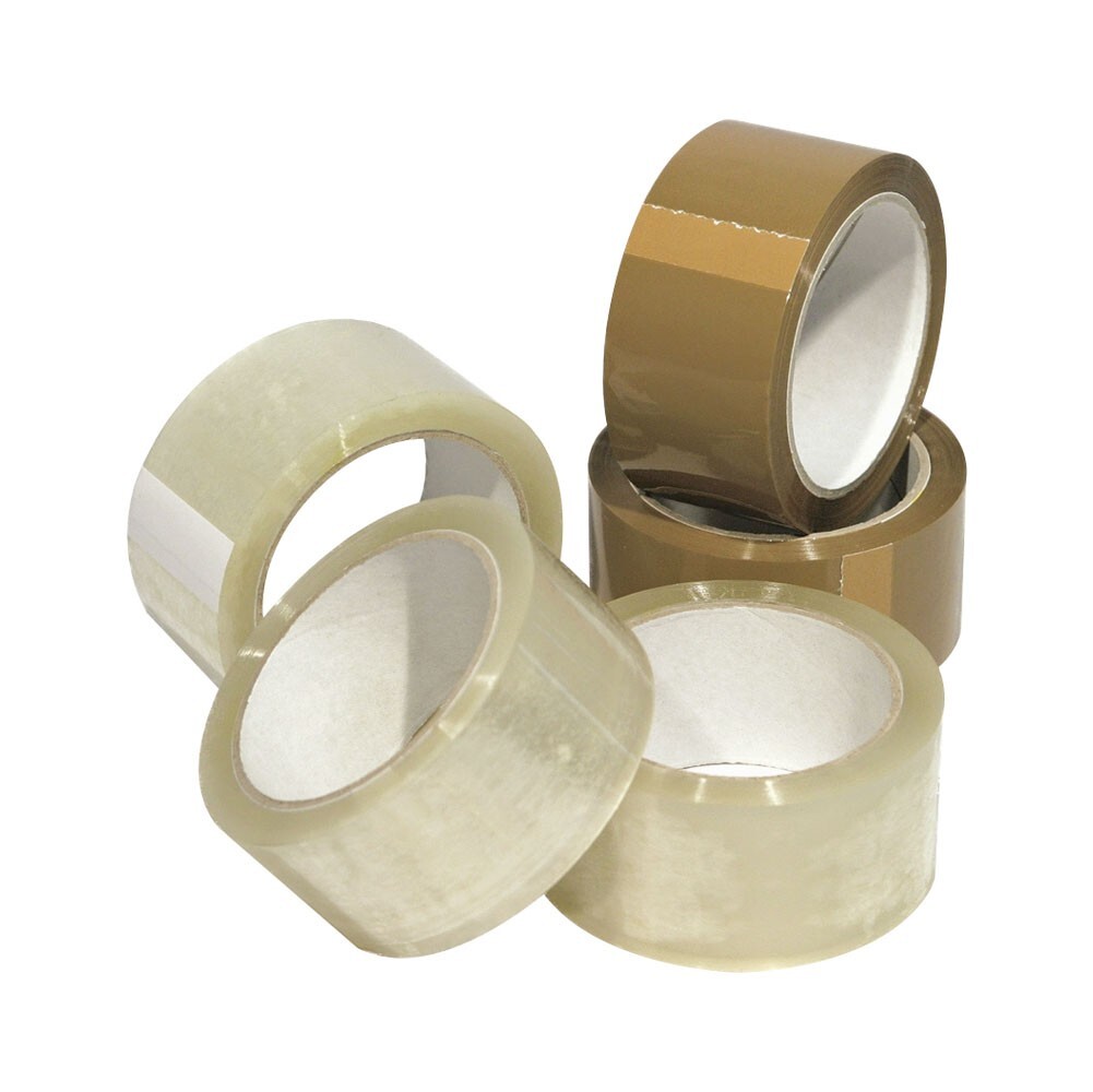 Brown Cello Tape - Bopp, 12mm To 100mm Size, Brown Color | Strong Adhesion, Moisture & Temperature Resistant, Ideal For Heavy Loads