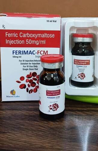 FERRIC CARBOXYMALTOSE 50MG INJECTION