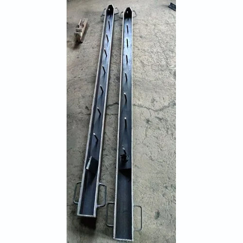 Industrial Precast Fencing Pole Mould - Color: Black