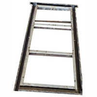 6x3 Feet Door Frame Mould - Color: Silver