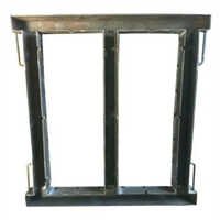 Rcc Window Mould - Iron Material, 3 X 3 Ft Size, Gray Color | Long Life, Durable Build For Accurate Window Frame Creation