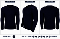 Military Pullovers - Color: Blue
