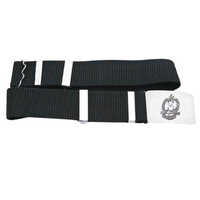 Security Guard Belt - Cotton Material, Custom Sizes , Durable Black Unisex Accessory For Guards, Washable And Comfortable For Daily Use