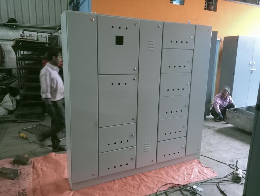 Electric Control Cabinet - Color: Grey
