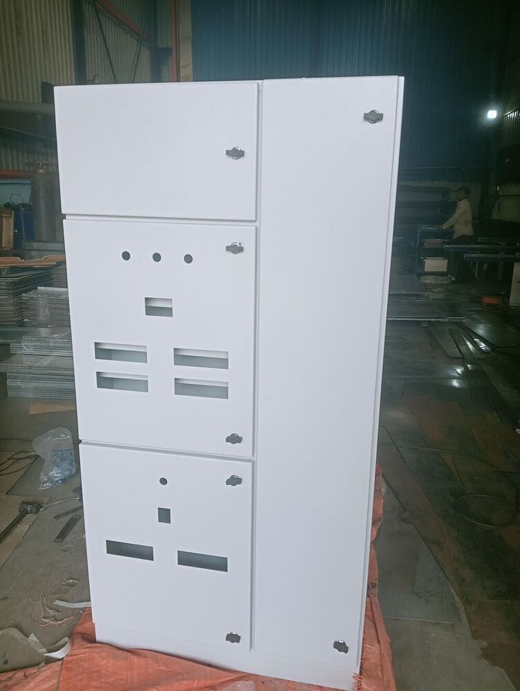 Electric Control Panel Cabinet - Color: White