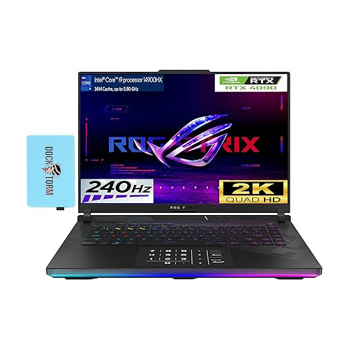 Asus Rog Strix Scar 16 Gaming Laptop - Ram: 64Gb Gigabyte (Gb)