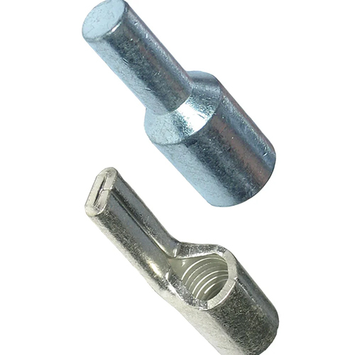 Copper Reducer Lug - Copper Material, 5mm Diameter, Silver Plated Finish | Durable For Electric Fitting Applications, Corrosion Resistant