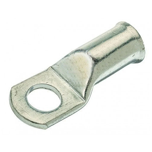 Copper Terminal Lugs - Copper Material, 35mm Cable Diameter, Silver Color, 4mm Diameter, Silver Plated Surface Treatment | Essential Electric Fitting